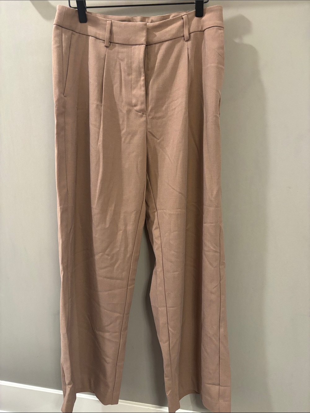 Old Navy Extra High-Rise Taylor Wide-Leg Trouser Pants Dusty Rose Size 8P